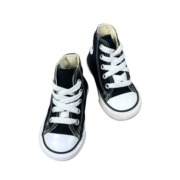 Converse Classic High Tops Size 4 - Picture 2 of 7